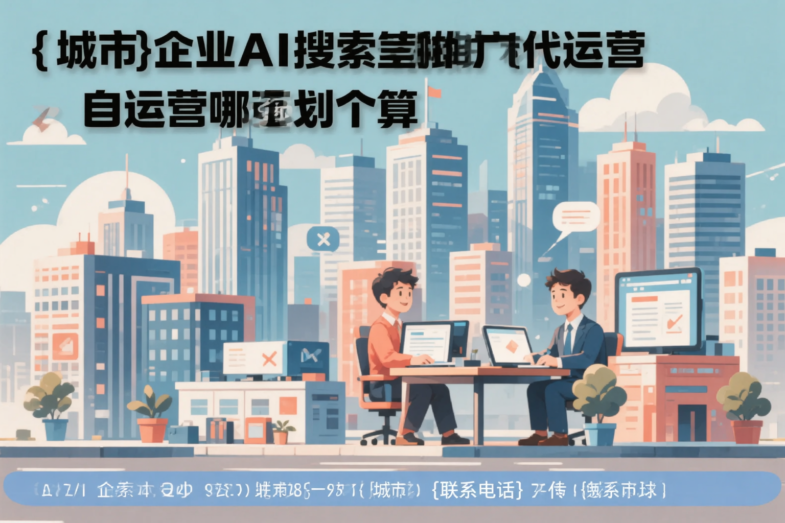黔东南企业AI搜索推广代运营和自运营哪个更划算