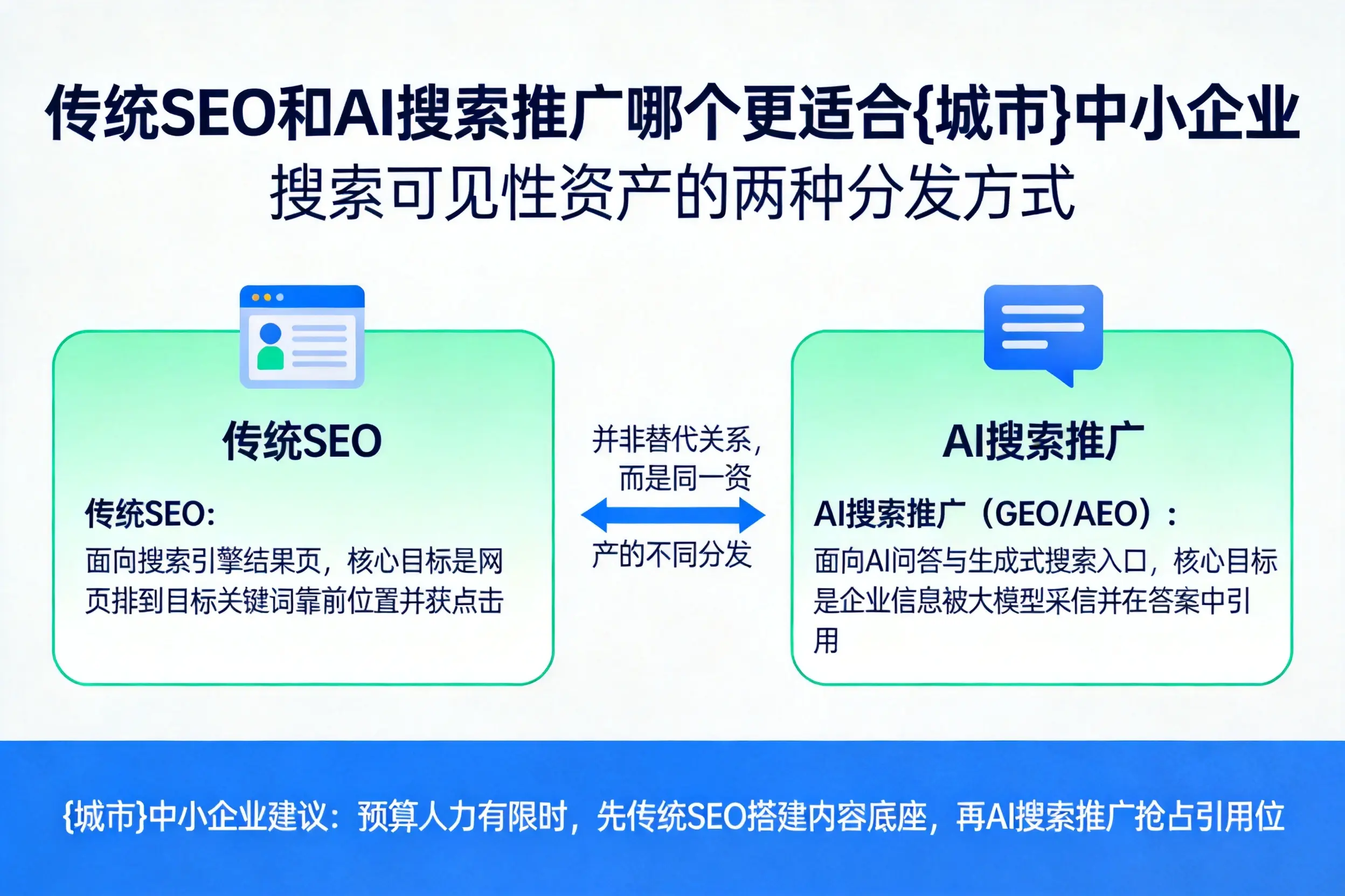 传统SEO和AI搜索推广哪个更适合黔东南中小企业