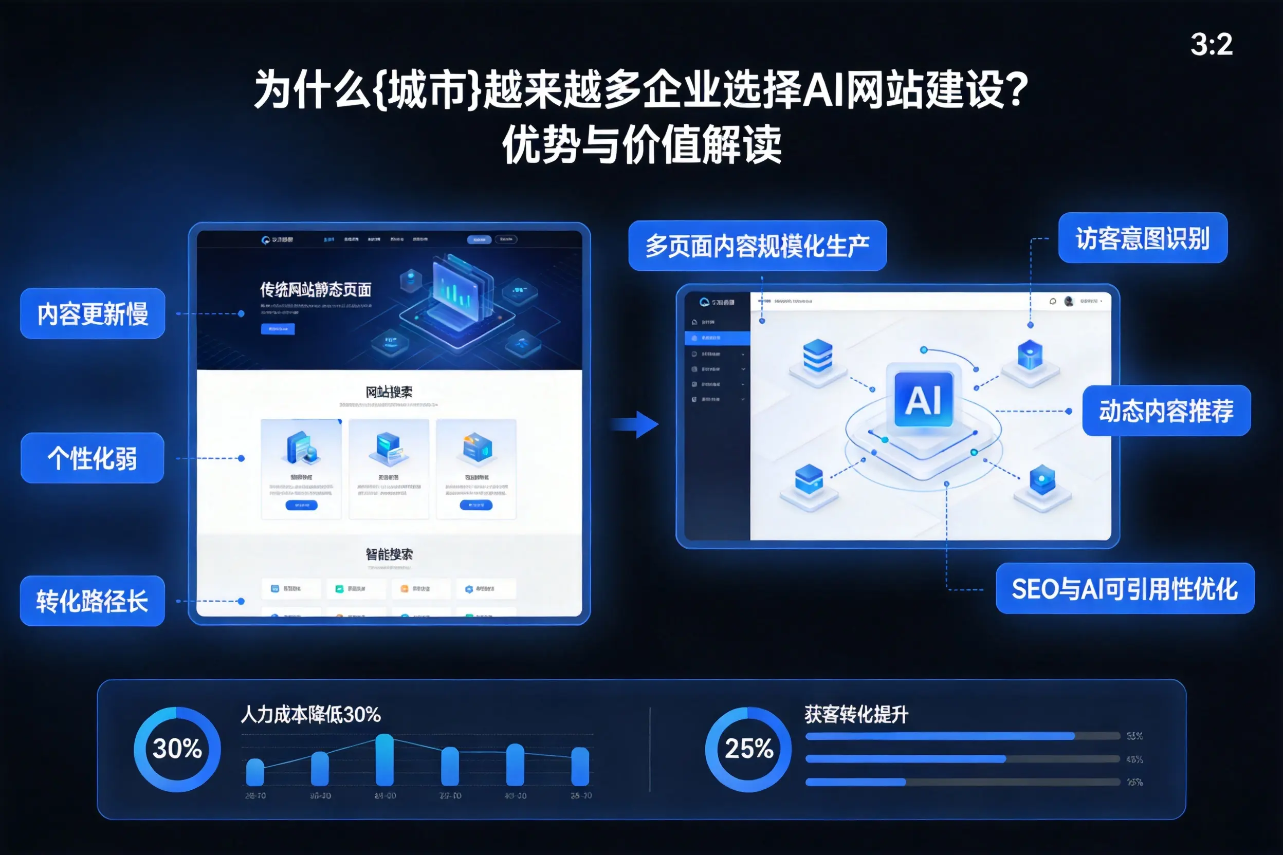 为什么黔东南越来越多企业选择AI网站建设?优势与价值解读