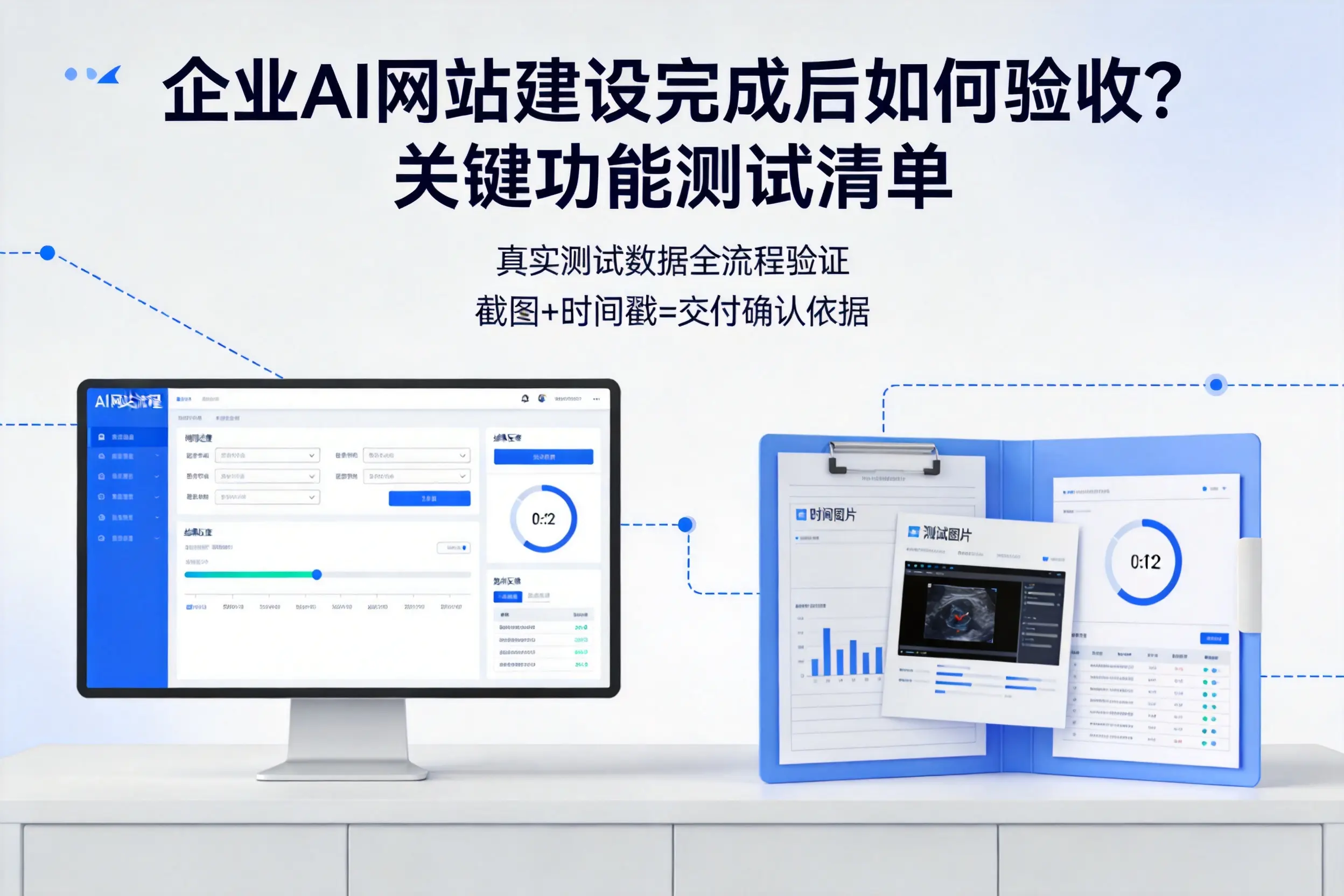 黔东南企业AI网站建设完成后如何验收？关键功能测试清单