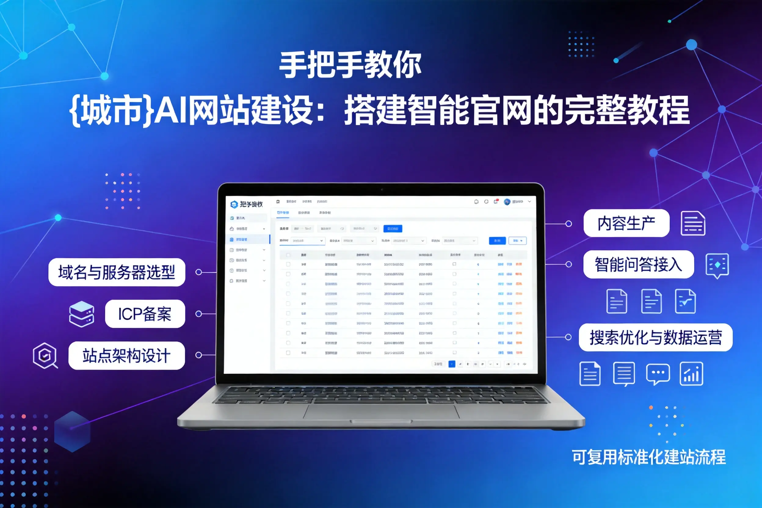 手把手教你黔东南AI网站建设:搭建智能官网的完整教程
