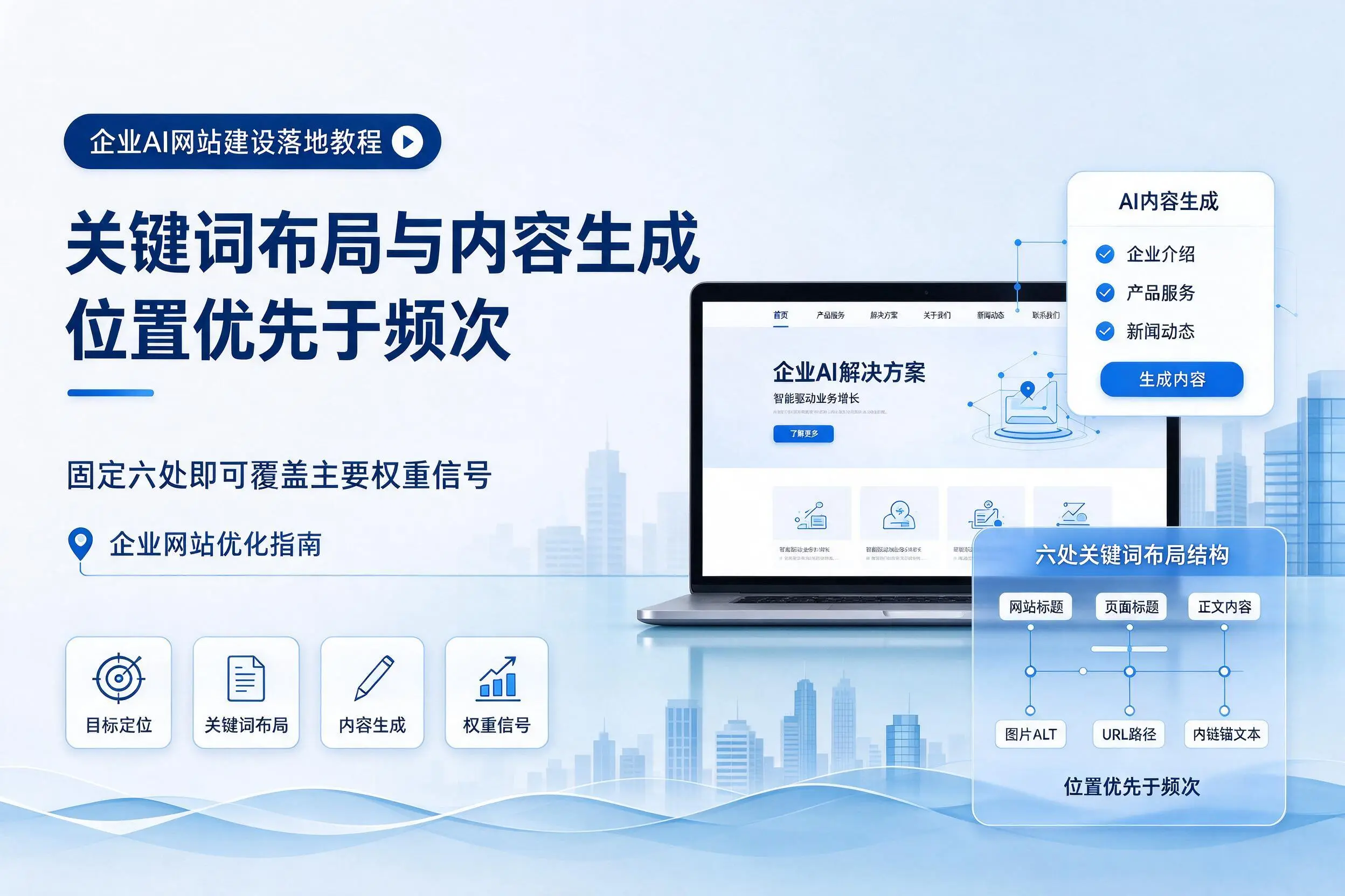 黔东南企业AI网站建设落地教程:关键词布局与内容生成