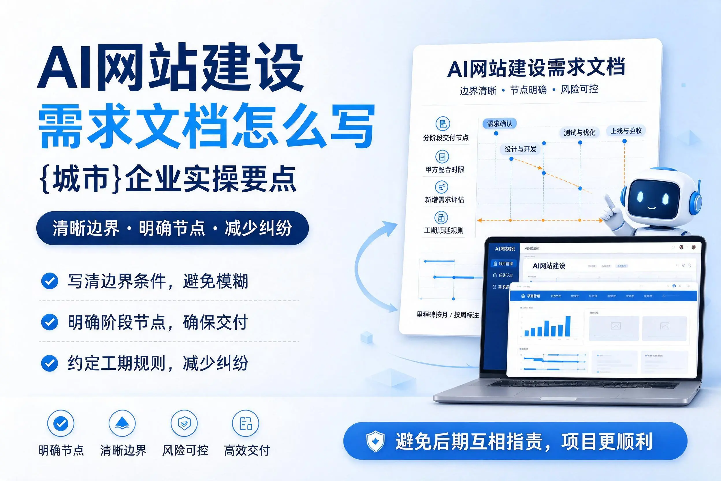 AI网站建设需求文档怎么写,黔东南企业实操要点