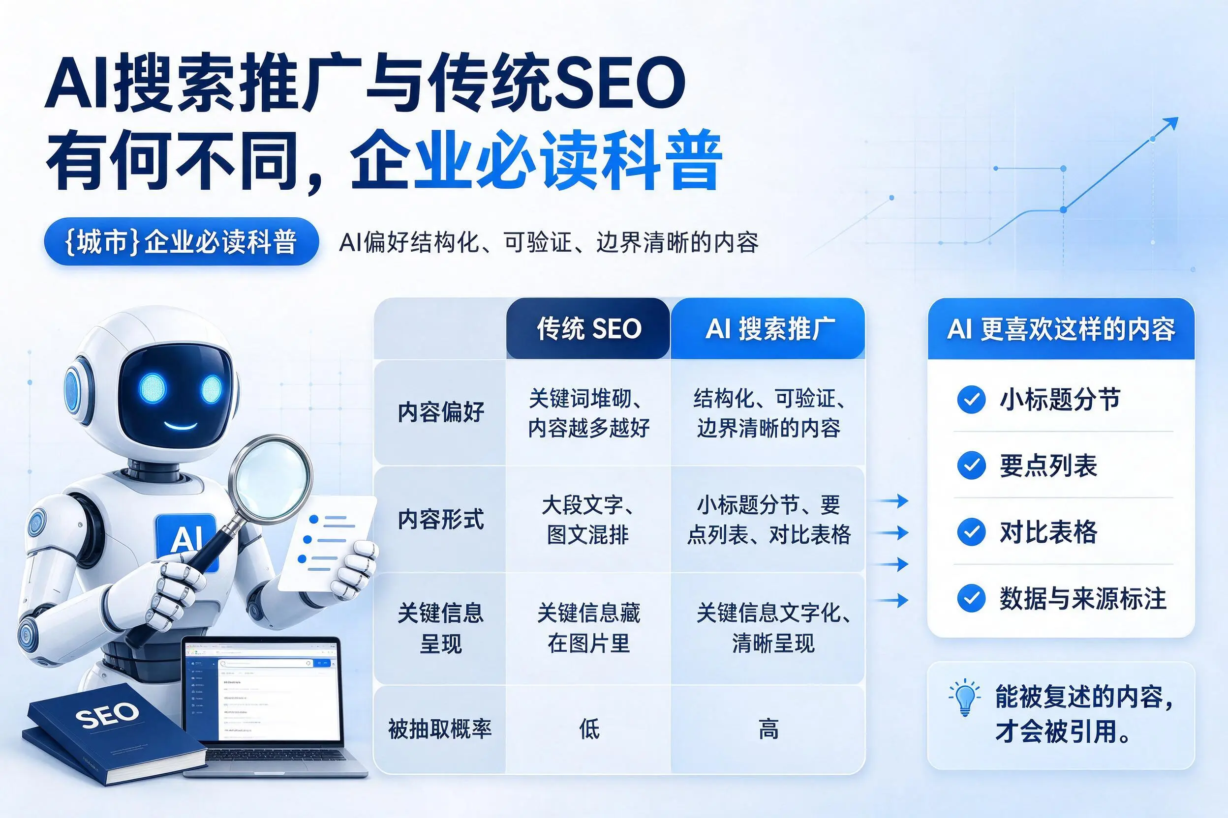 AI搜索推广与传统SEO有何不同,黔东南企业必读科普